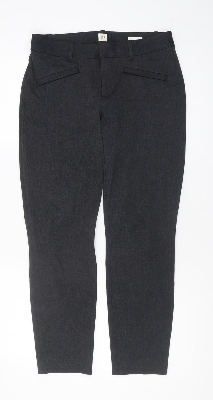 GAP Women's Black Curvy Skinny Ankle Trousers
