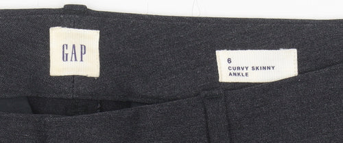 GAP Women's Black Curvy Skinny Ankle Trousers