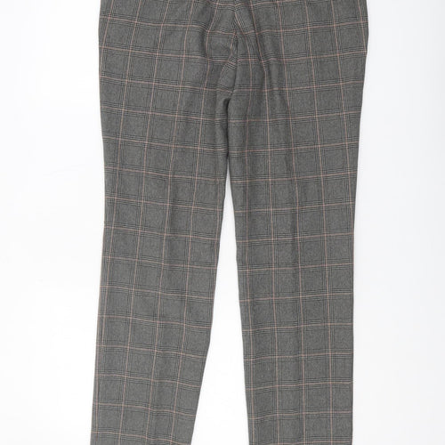 Next Grey Check Dress Pants - Size 32
