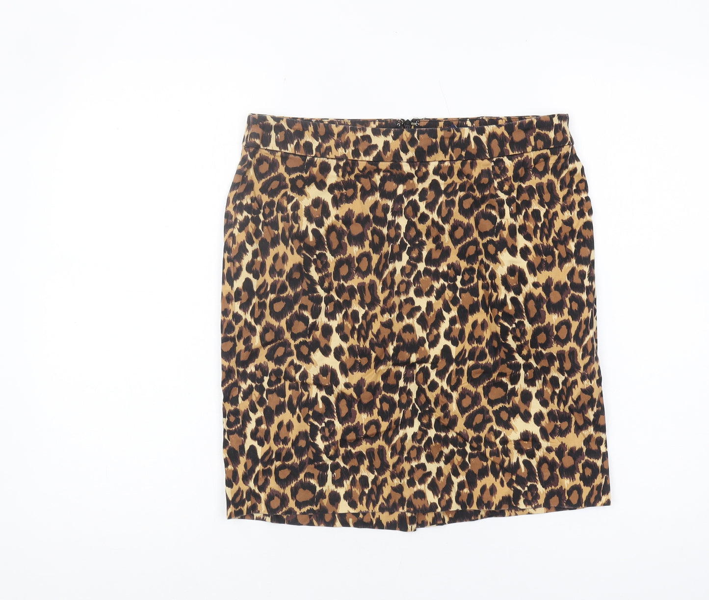 Gap Women’s Multicoloured Pencil Skirt Size 2 - Animal Print