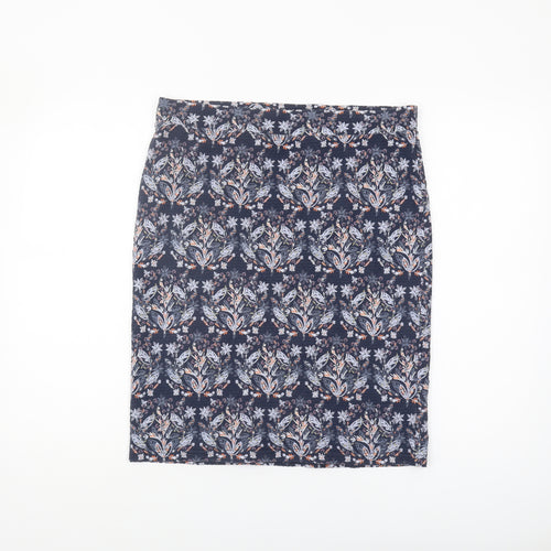 White Stuff Women's Floral Pencil Skirt, Size 12