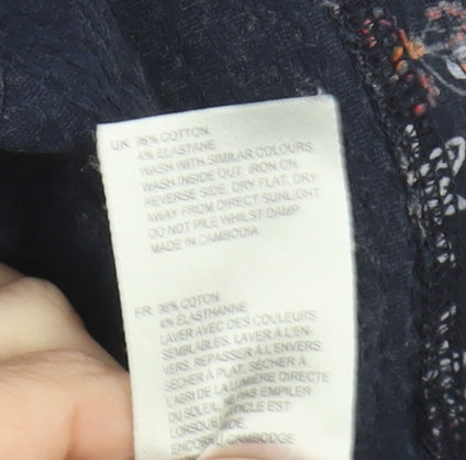 White Stuff Women's Floral Pencil Skirt, Size 12