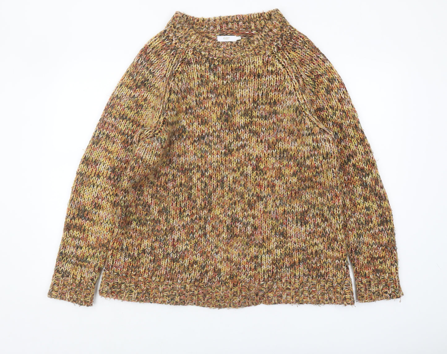 Cotton Traders Women's Multicoloured Pullover Jumper Size 16