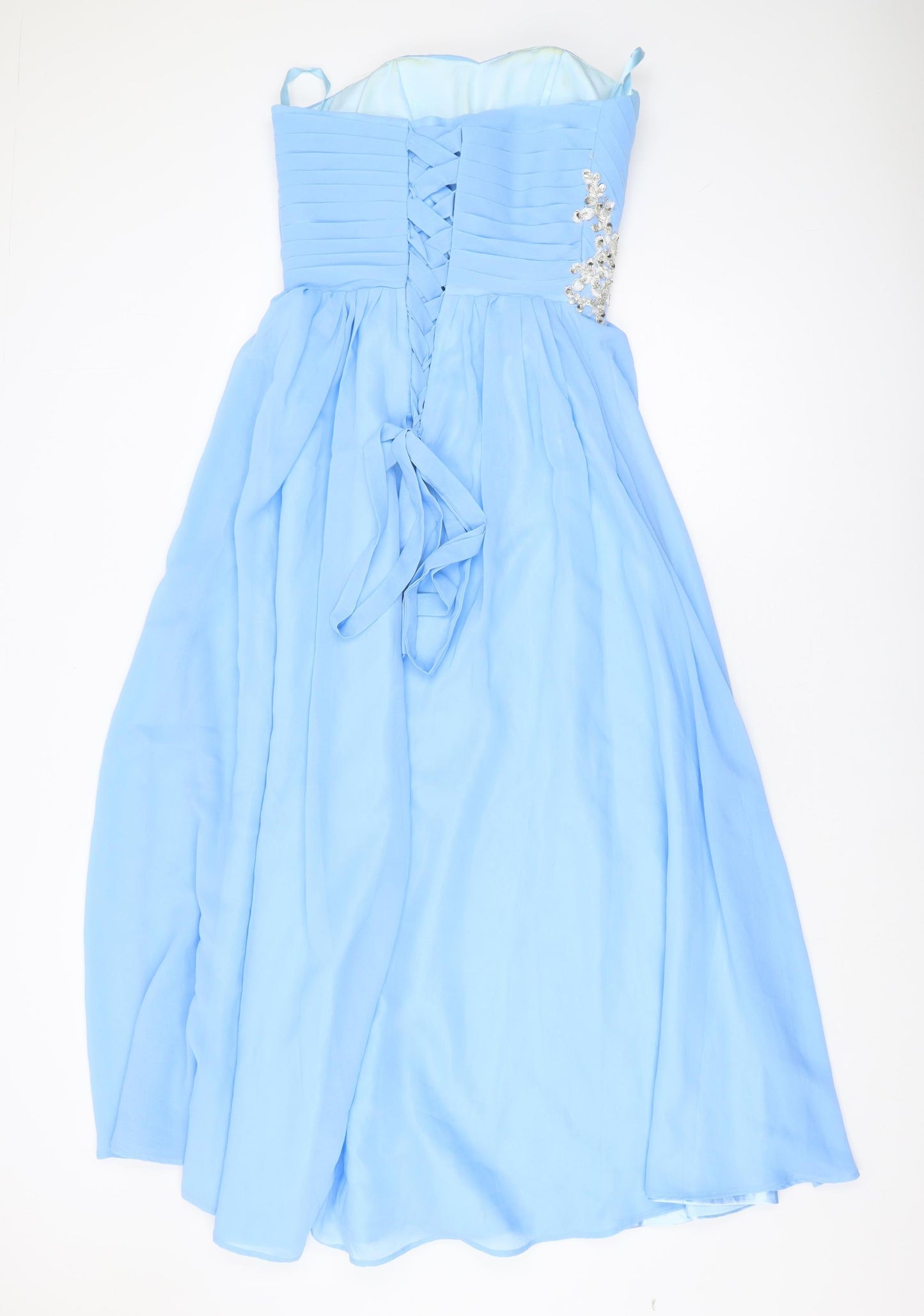 Grace Karin Blue A-Line Party Dress, Size 10