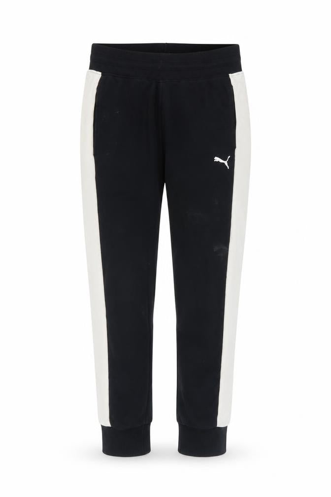 Puma Men's Black Jogger Trousers, Size L, Casual Comfort