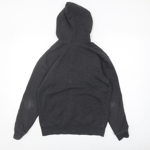 GAP Unisex Grey Hoodie XS - Casual Logo Fleece Pullover