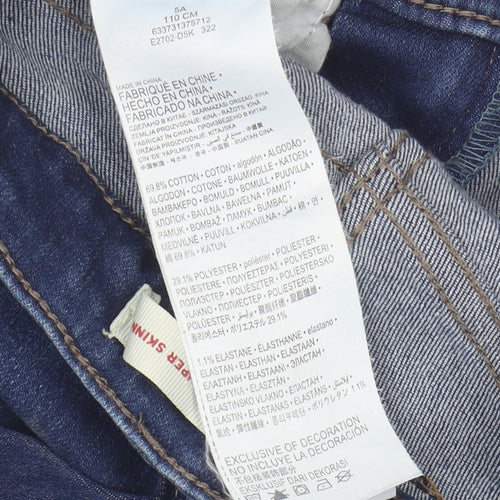 Levi's Boys Blue Skinny Jeans Medium Size