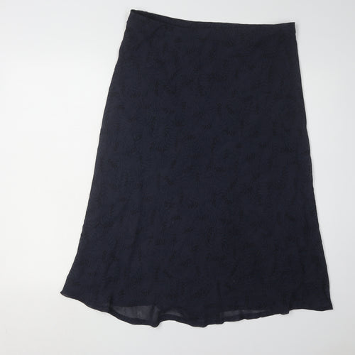 Marks and Spencer Women's Black Midi Skirt, Size 18