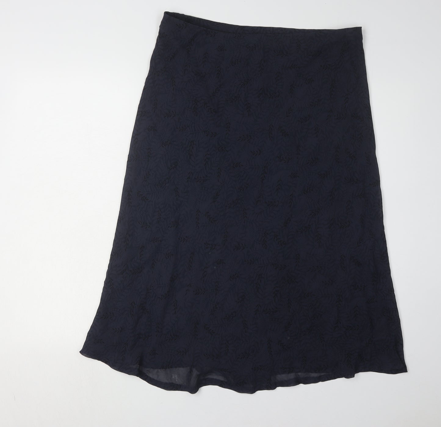Marks and Spencer Women's Black Midi Skirt, Size 18