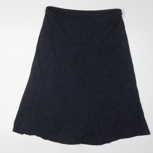 Marks and Spencer Women's Black Midi Skirt, Size 18