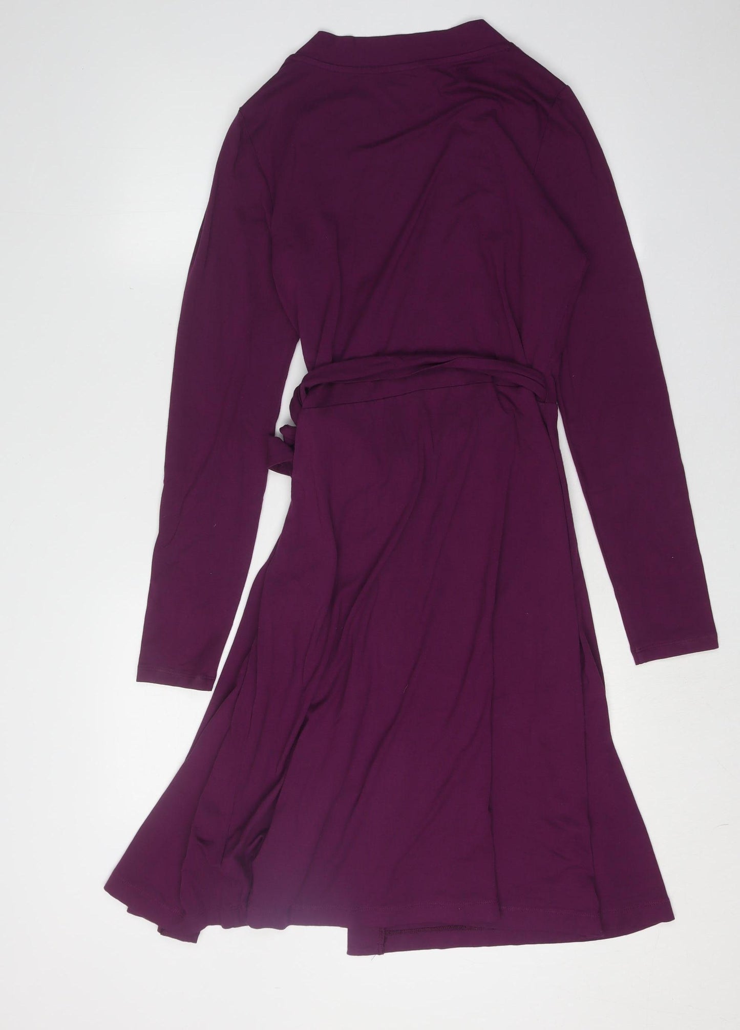 Banana Republic Women’s Purple Wrap Dress M