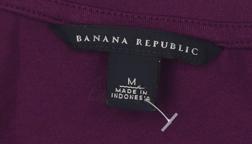 Banana Republic Women’s Purple Wrap Dress M