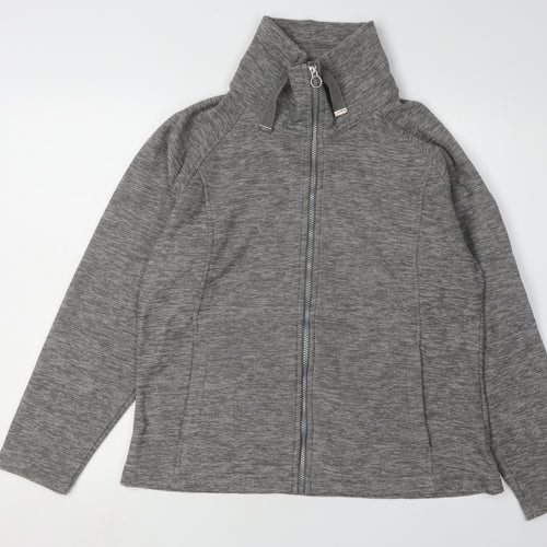 Regatta Women's Grey Full Zip Jacket Size 14