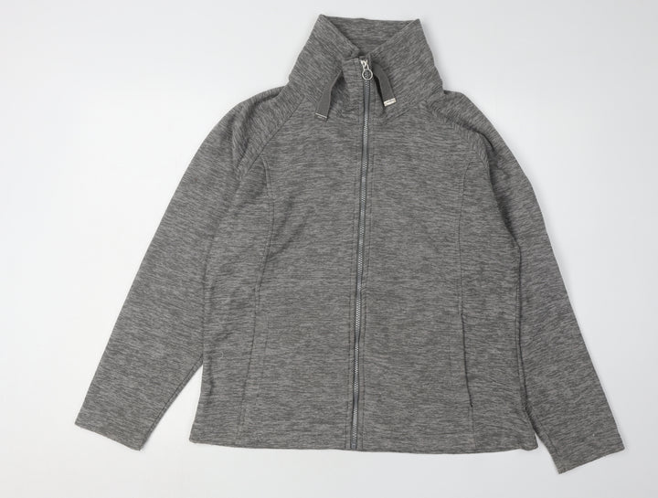 Regatta Women's Grey Full Zip Jacket Size 14