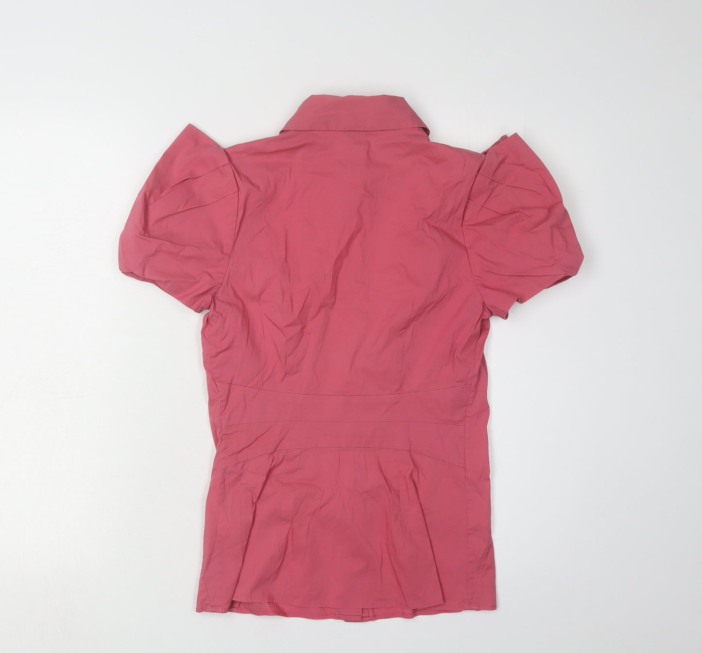 Ted Baker Women's Pink Collared Blouse XS