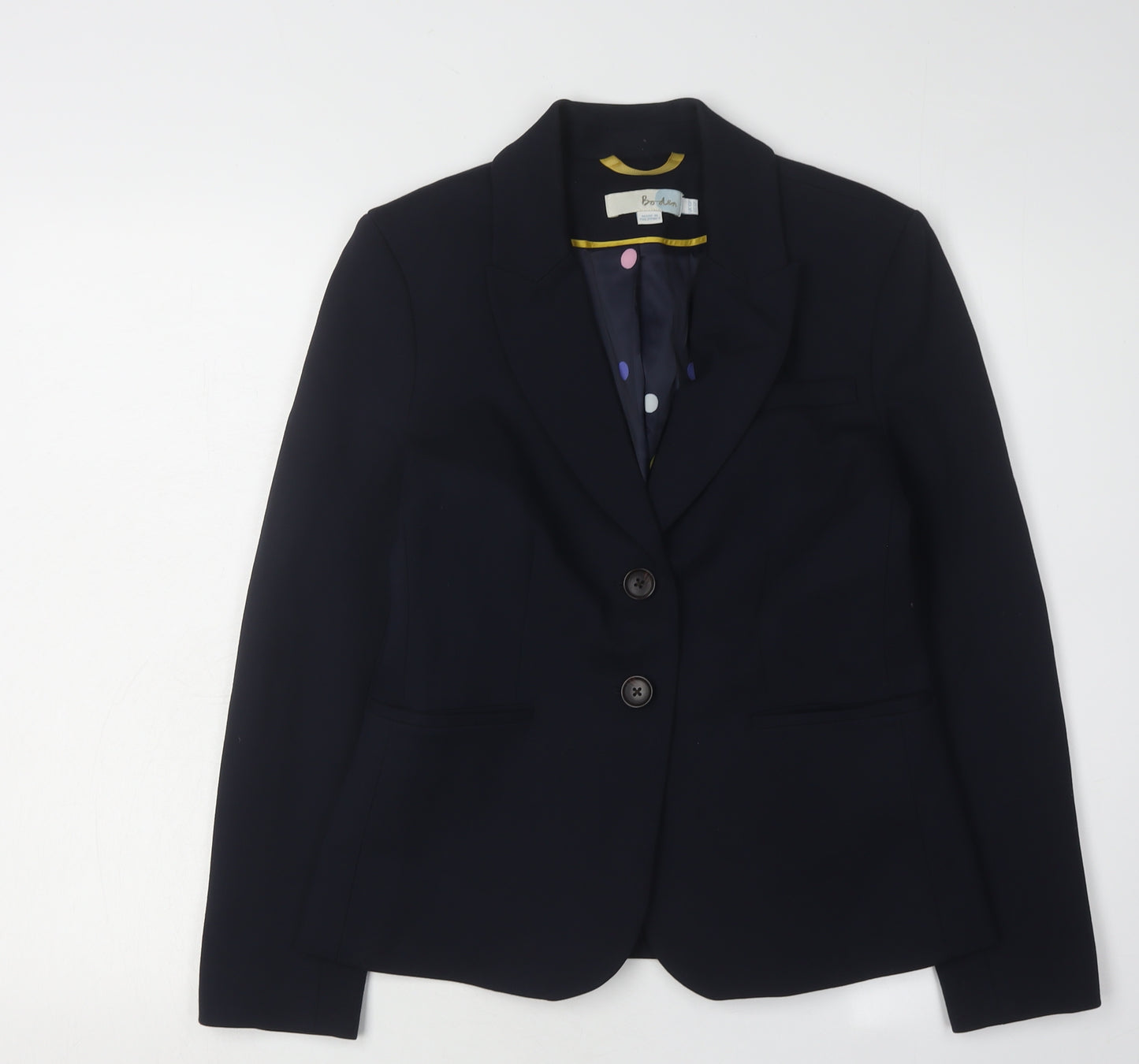 Boden Women's Black Blazer Size 10 Workwear