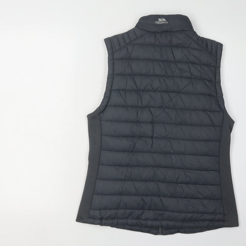 Trespass Women's Black Waistcoat, Size L, Full Zip