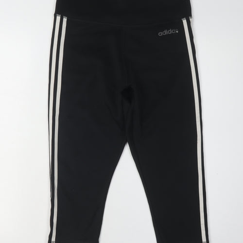 Adidas Women's Black Cropped Leggings M