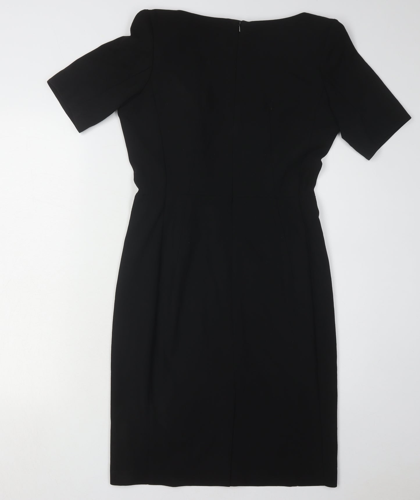 Oasis Women's Black Sheath Dress Size 10
