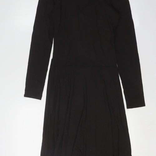 Phase Eight Women's Black Wrap Dress Size 8