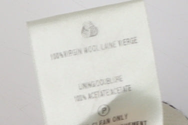 Kaliko Women's Black Wool Long Pencil Skirt Size S