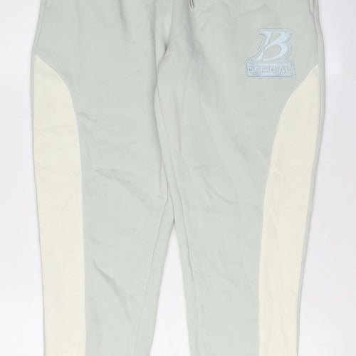 boohooMAN Men's Green Jogger S Jogging Trousers