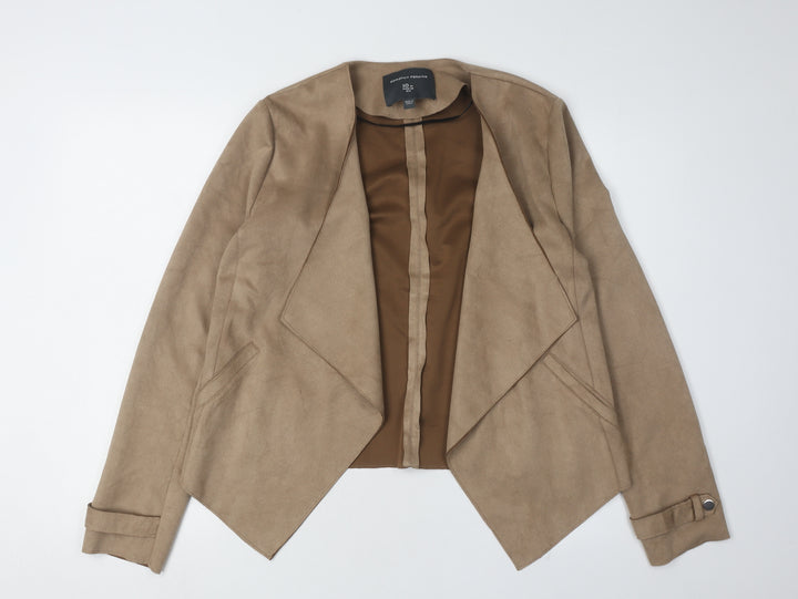 Dorothy Perkins Women's Brown Jacket Size 10