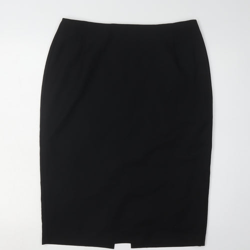 Marks and Spencer Women's Black Pencil Skirt Size 16