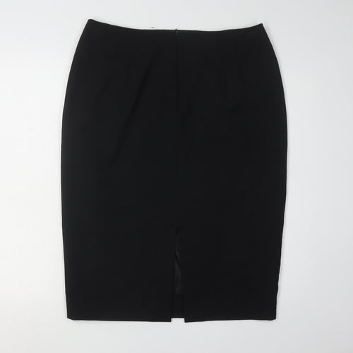 Marks and Spencer Women's Black Pencil Skirt Size 16