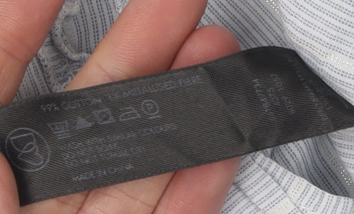 Debenhams Women's White Striped Button-Up Shirt Size 14