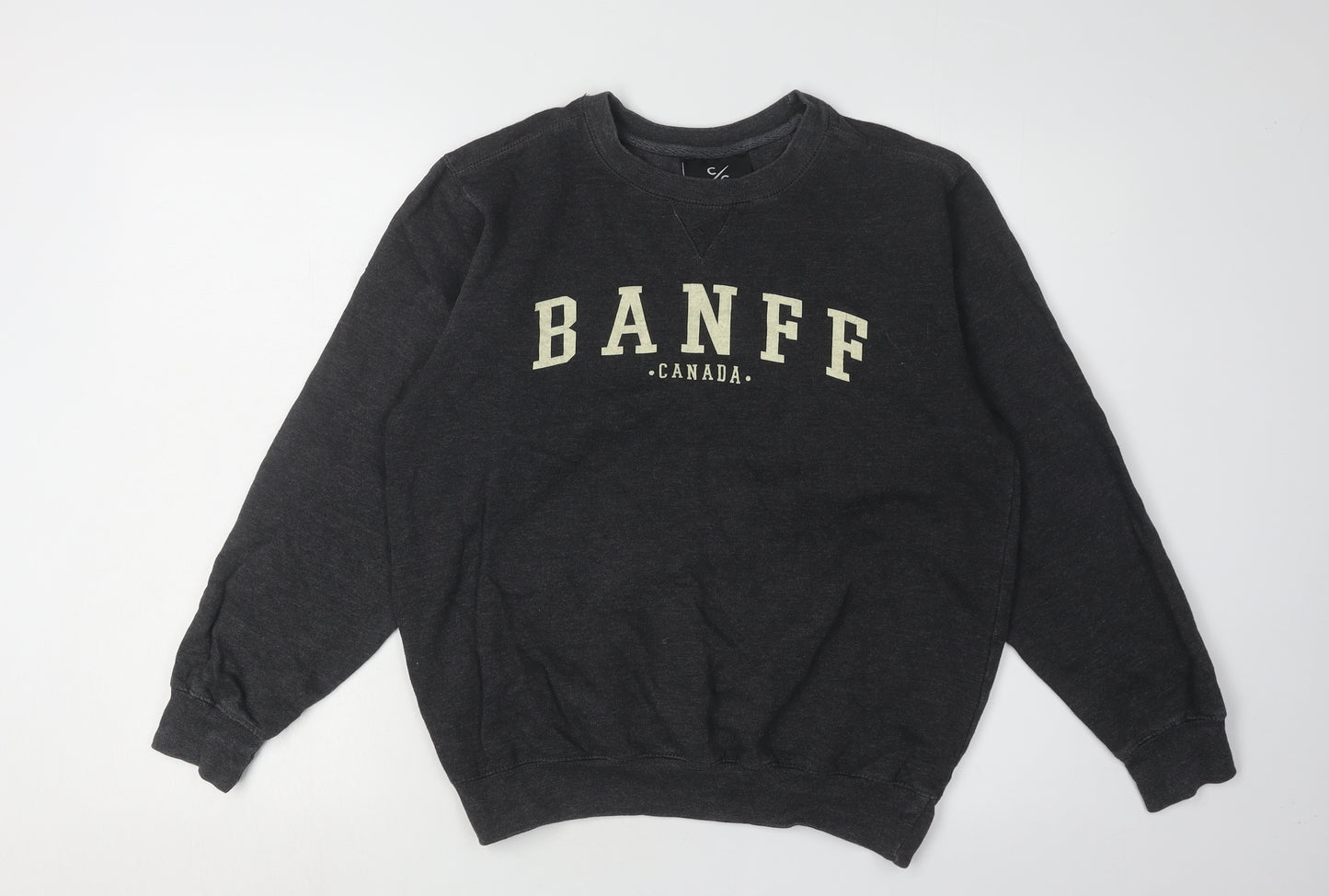 Coastal Culture Unisex Black Pullover Sweatshirt S