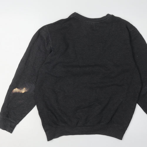 Coastal Culture Unisex Black Pullover Sweatshirt S