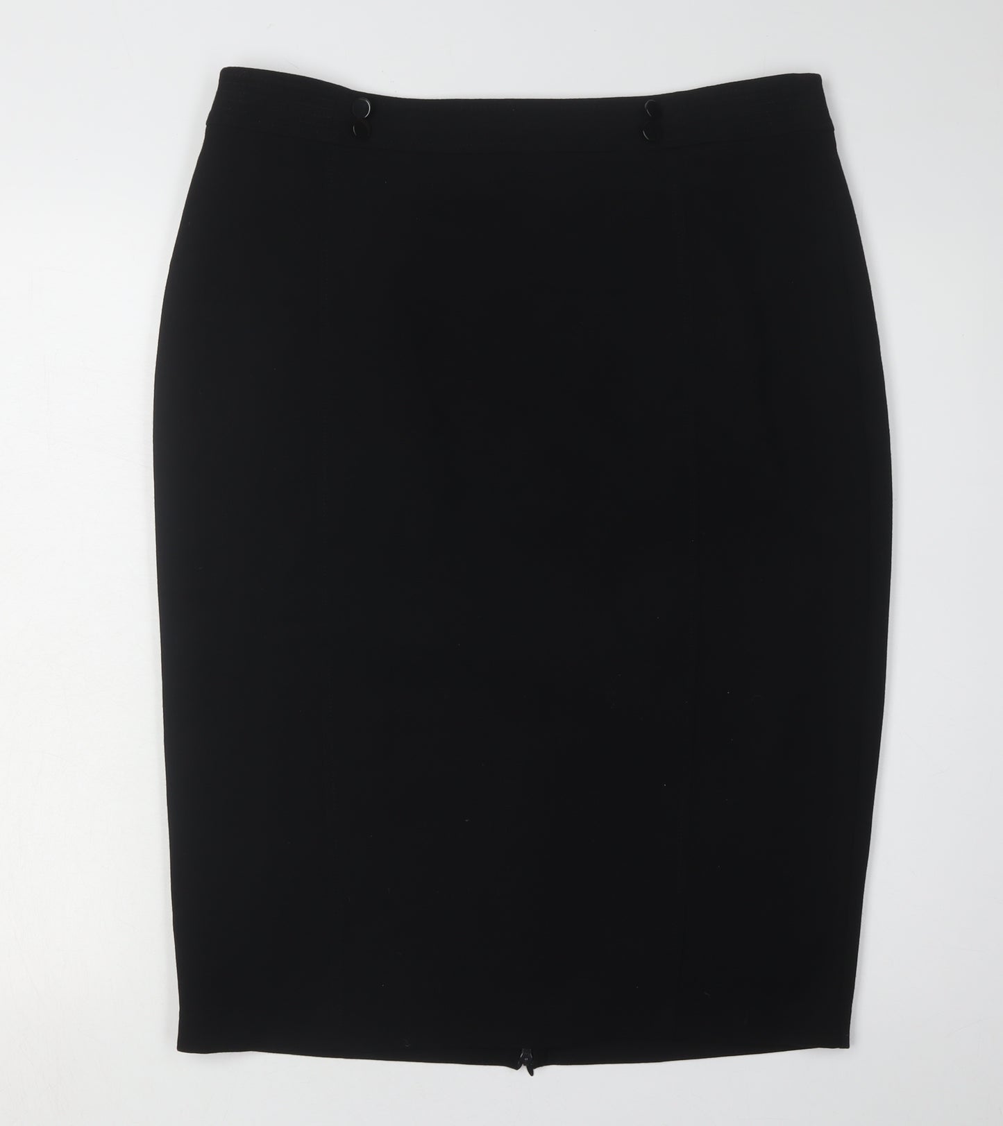 Marks and Spencer Women's Black Pencil Skirt Size 16