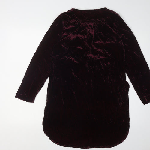 White Stuff Women's Red Velvet Dress Size 6