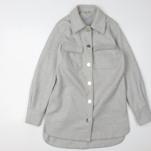 Next Women's Grey Basic Jacket Size 8