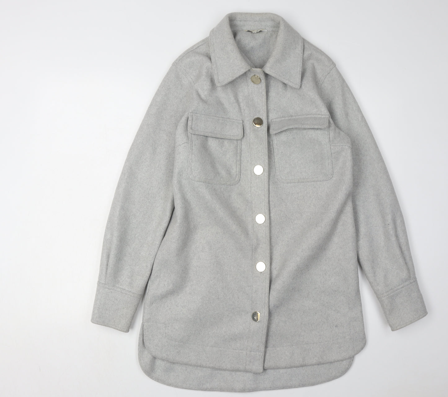 Next Women's Grey Basic Jacket Size 8