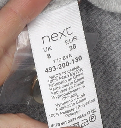 Next Women's Grey Basic Jacket Size 8