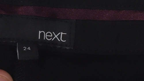 Next Women's Black Trousers Size 24