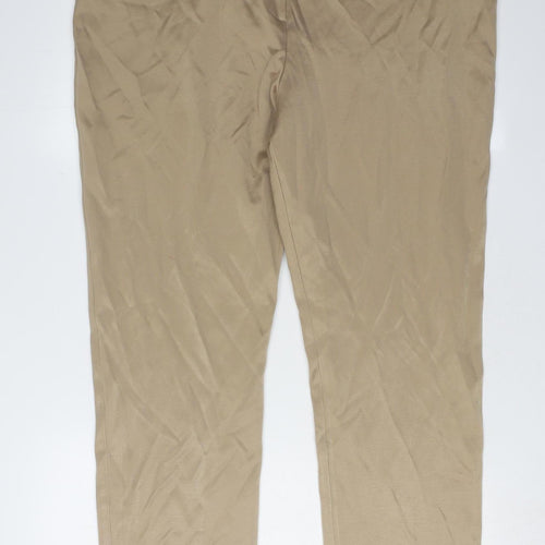 M&Co Women's Beige Trousers Size 20