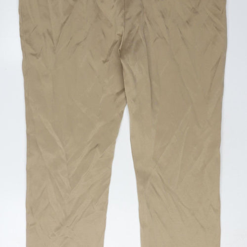 M&Co Women's Beige Trousers Size 20