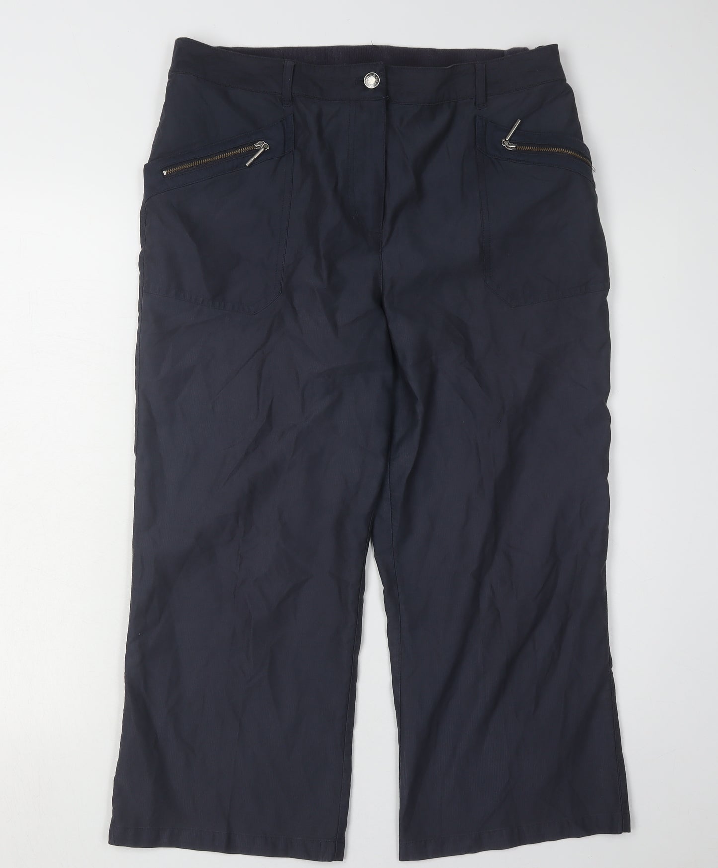 Maine New England Women's Black Cropped Trousers