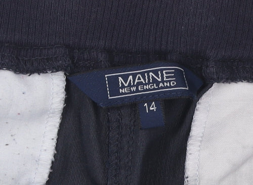 Maine New England Women's Black Cropped Trousers