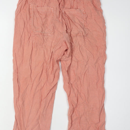 Principles Women's Pink Cargo Trousers Size 10
