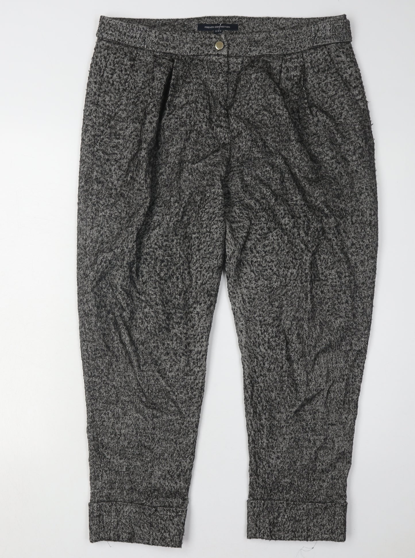 French Connection Women's Black Trousers Size 12