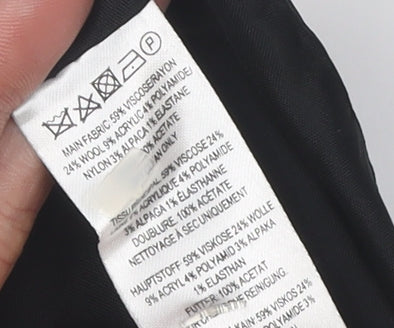 French Connection Women's Black Trousers Size 12