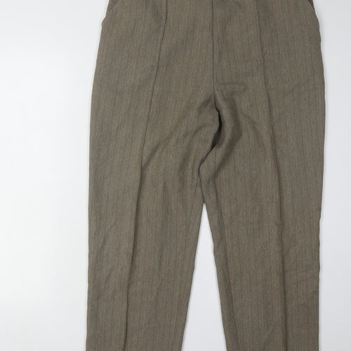 Marks and Spencer Women's Brown Trousers Size 16
