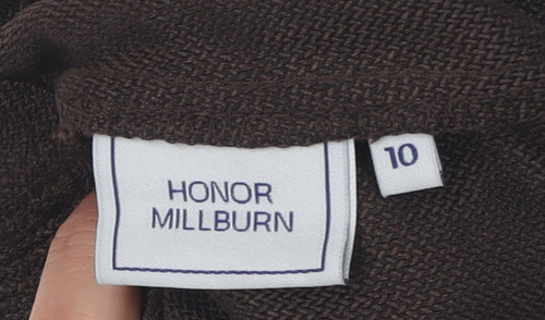 Honor Millburn Women's Brown Trousers - Size 10