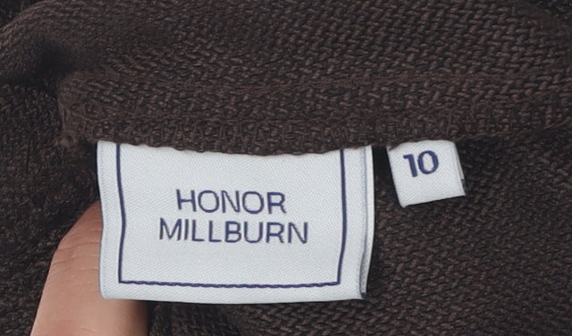 Honor Millburn Women's Brown Trousers - Size 10