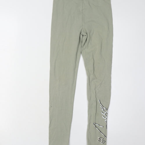 River Island Girls Green Leggings, 9-10 Years