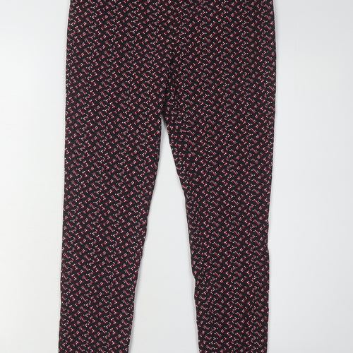 New Look Women's Multicoloured Skinny Trousers Size 8